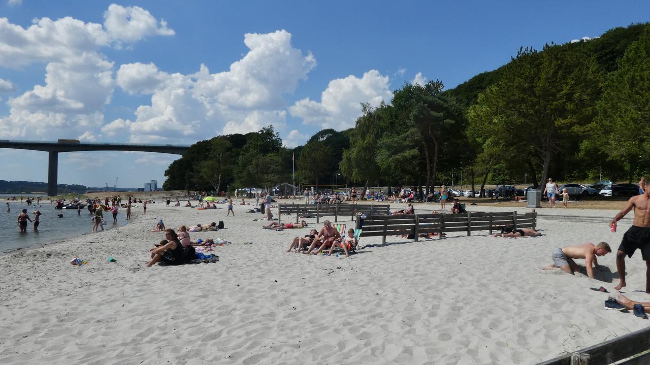 Vejle City Camping ภายนอก รูปภาพ